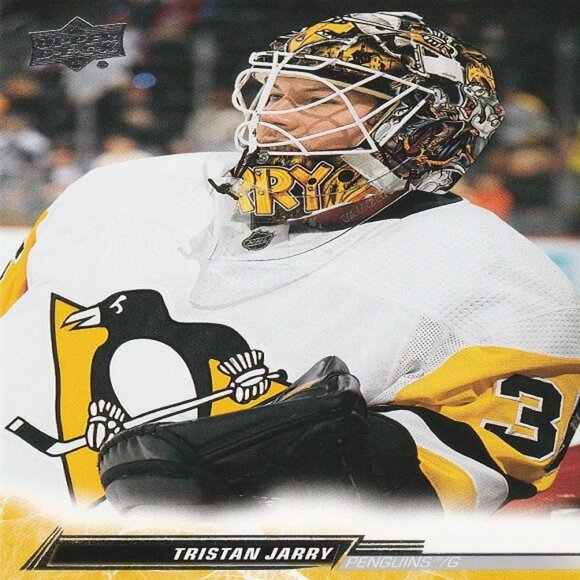 Tristan Jarry - 2022/2023 Upper Deck Series 1 Hockey Card - Picture 1 of 2